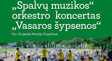 Nacionalinio „Spalvų muzikos“ orkestro koncertas „Vasaros šypsenos“ Klaipėdoje
