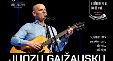 JUODOJO RAGO VAKARAI grįžta – į susitikimą kviečia JUOZAS GAIŽAUSKAS