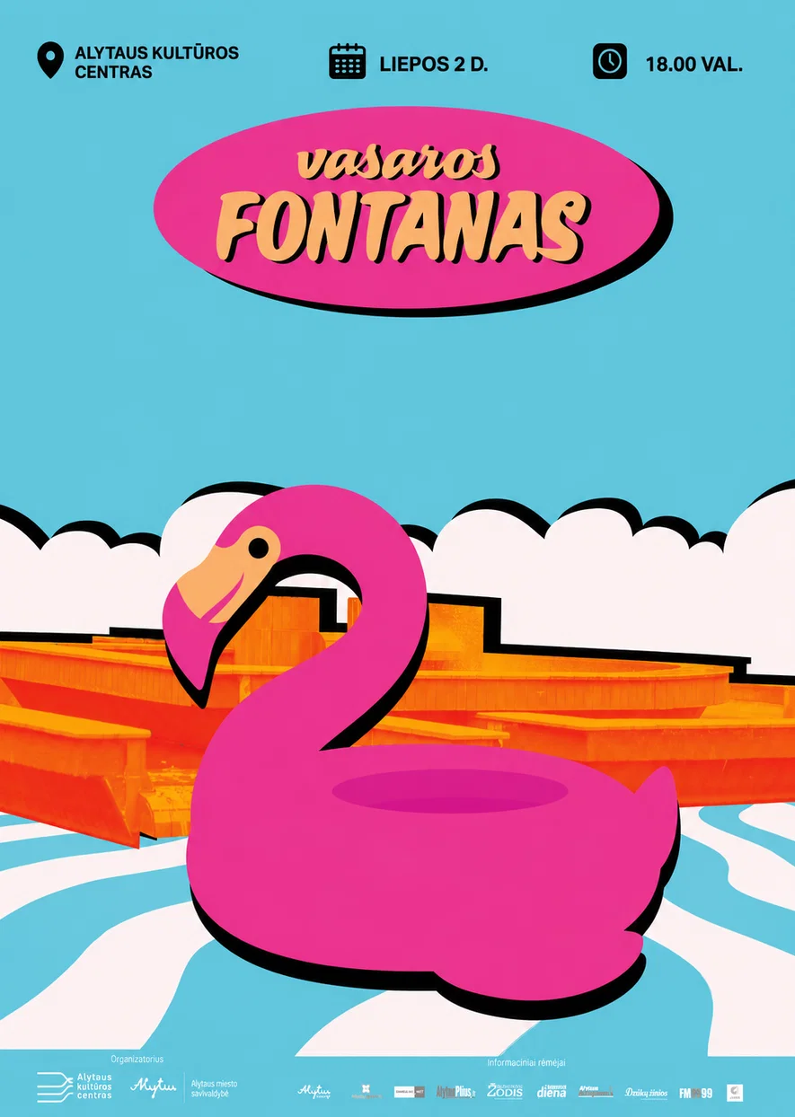 Vasaros fontanas