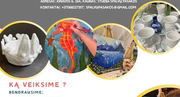 DIENOS STOVYKLA VAIKAMS IR PAAUGLIAMS "VASARA SU SPALVŲ PASAKOMIS"