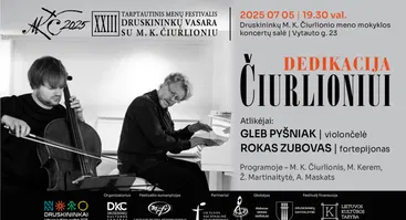DEDIKACIJA ČIURLIONIUI