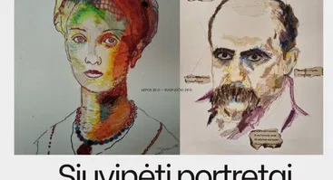 Elviros Drozdovos paroda „Siuvinėti portretai“