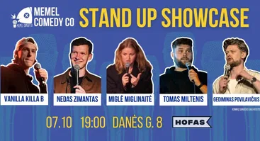 Memel Comedy Co - STAND UP Showcase - HOFAS Klaipėda 07.10