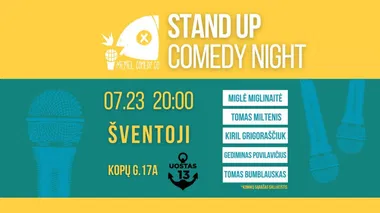 Memel Comedy Co - Stand Up Comedy Night - UOSTAS 13 Šventoji