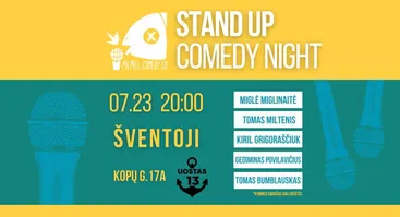 Memel Comedy Co - Stand Up Comedy Night - UOSTAS 13 Šventoji