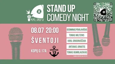 Memel Comedy Co - Stand Up Comedy Night - UOSTAS 13 Šventoji