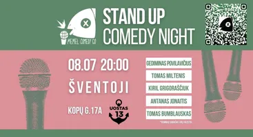 Memel Comedy Co - Stand Up Comedy Night - UOSTAS 13 Šventoji