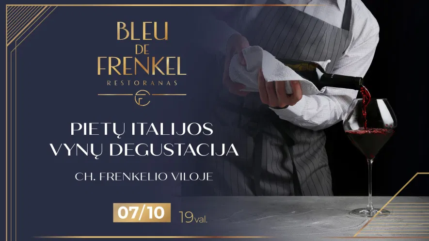Pietų Italijos vynų degustacija | Šiauliai Pietų Italijos vynų degustacija | Šiauliai
