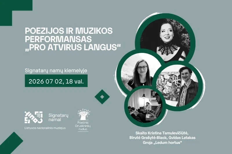 Poezijos ir muzikos perfomansas „Pro atvirus langus“ #4 