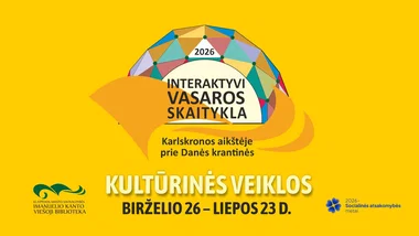 Interaktyvi vasaros skaitykla / birželio 27-oji