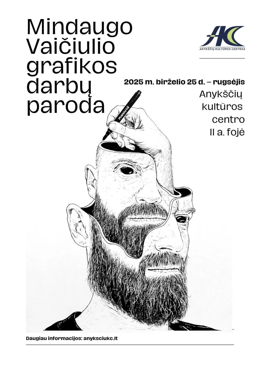 Mindaugo Vaičiulio grafikos darbų paroda Mindaugo Vaičiulio grafikos darbų paroda