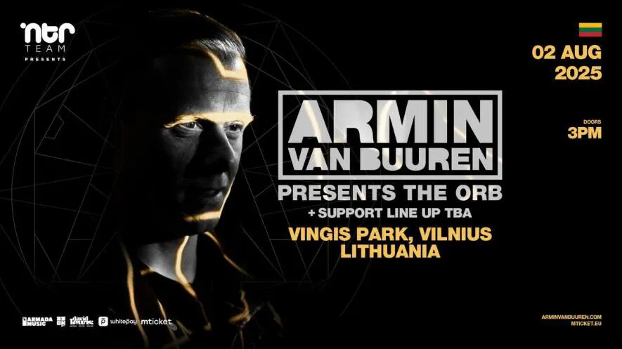 ARMIN VAN BUUREN. THE ORB WORLD TOUR 2025 ARMIN VAN BUUREN. THE ORB WORLD TOUR 2025