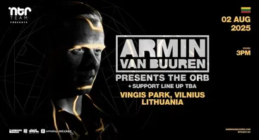 ARMIN VAN BUUREN. THE ORB WORLD TOUR 2025