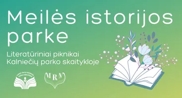 Literatūriniai piknikai Kalniečių parko skaitykloje