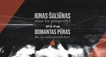 Meditatyvios elektronikos vakaras // albumų pristatymai // Pūras + Šoliūnas