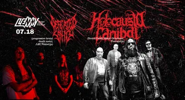 DEFEATED SANITY (progressive brutal death metal, JAV/DE) / HOLOCAUSTO CANIBAL (PT)