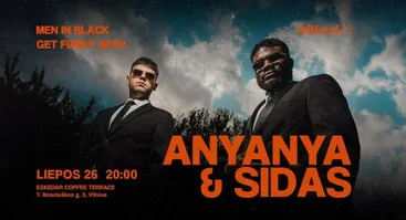 MEN IN BLACK. GET FUNKY WITH ANYANYA & SIDAS