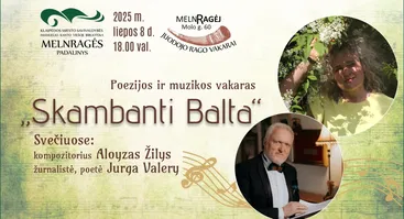 Poezijos ir muzikos vakaras „Skambanti Balta“