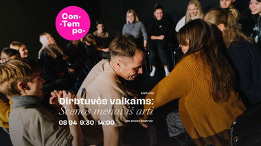 ConTempo Festival 2025 | Edukacinės dirbtuvės vaikams | No Shoes teatras (Lietuva)