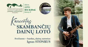Muzikinė popietė „Skambančių dainų loto“ su Ignu Stonkumi