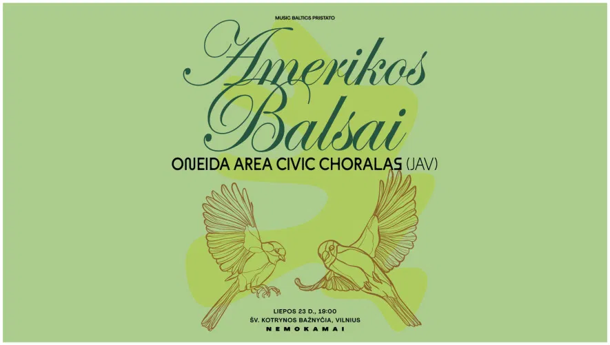 AMERIKOS BALSAI Vilniuje: Oneida Choras (JAV) | NEMOKAMAS AMERIKOS BALSAI Vilniuje: Oneida Choras (JAV) | NEMOKAMAS