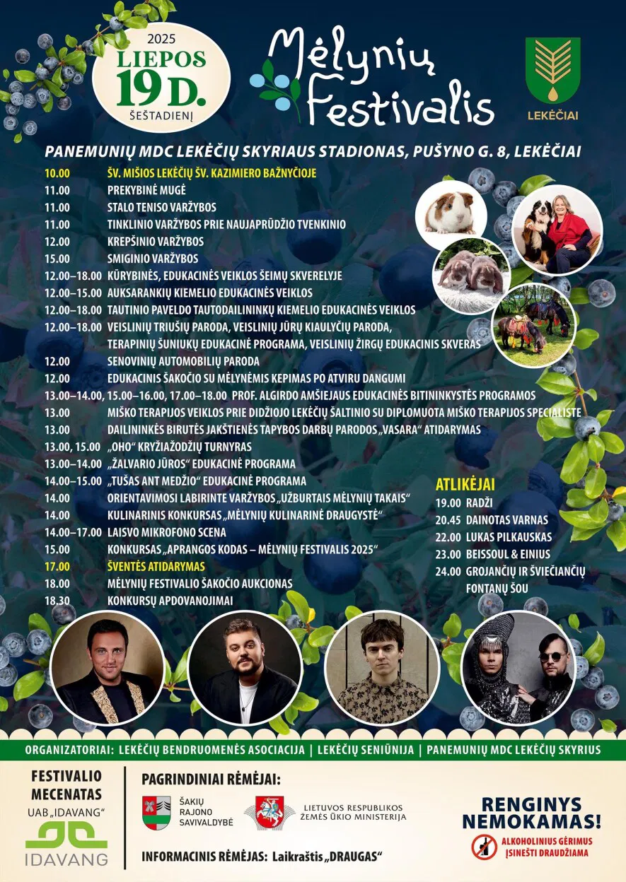 Mėlynių festivalis 2025