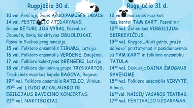 Jubiliejinis – X Tarptautinis amatų ir meno festivalis „Vilnonės dienos“