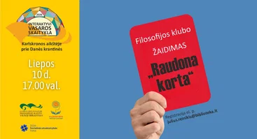 Interaktyvi vasaros skaitykla / liepos 10-oji