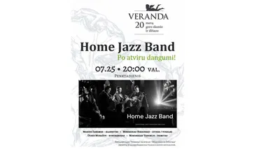 • Džiazas po atviru dangumi • HOME JAZZ BAND • tradicinio džiazo chuliganai 