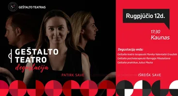 GEŠTALTO TEATRO degustacija Kaune