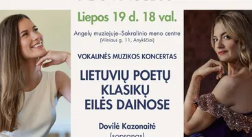 Muzikos savaitgaliai Anykščiuose: Lietuvos poetų klasikų eilės dainose