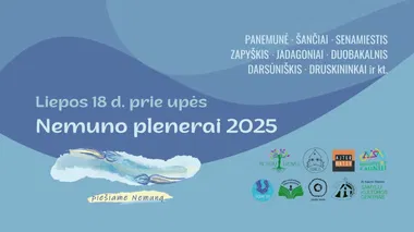 Atviri Nemuno plenerai prie upės | Piešiame Nemuną 2025