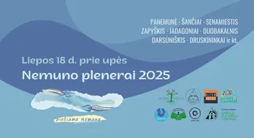 Atviri Nemuno plenerai prie upės | Piešiame Nemuną 2025