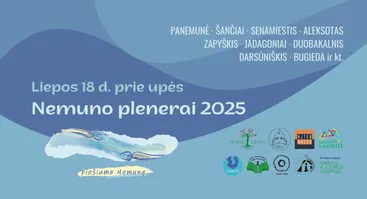 Atviri Nemuno plenerai prie upės | Piešiame Nemuną 2025