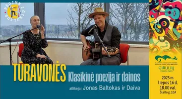 Tūravonės. Klasikinė poezija ir dainos