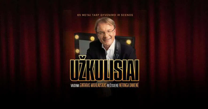 Monospektaklis UŽKULISIAI Monospektaklis UŽKULISIAI