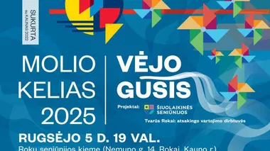 MOLIO KELIAS 2025: VĖJO GŪSIS