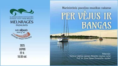 Marinistinis poezijos ir muzikos vakaras „Per vėjus ir bangas“