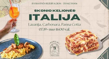 Skonių kelionės: ITALIJA
