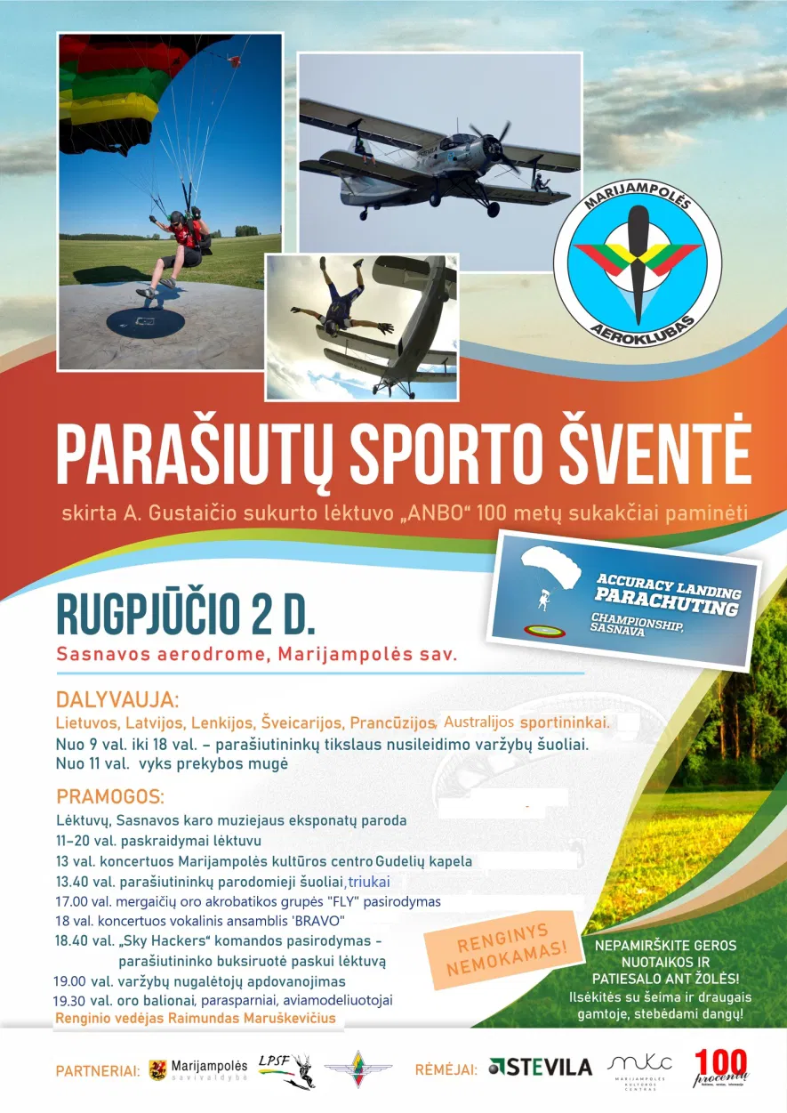 Parašiutų sporto šventė Parašiutų sporto šventė