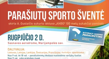 Parašiutų sporto šventė