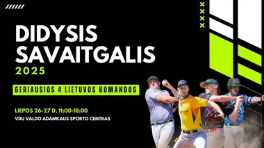DIDYSIS BEISBOLO SAVAITGALIS
