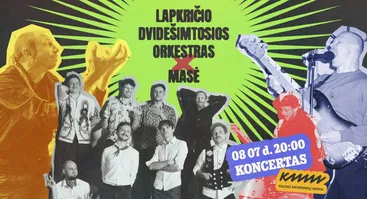 Lapkričio dvidešimtosios orkestras x Masė | Koncertas KMN amfiteatre