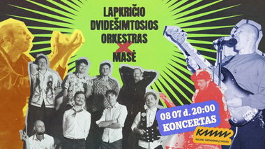Lapkričio dvidešimtosios orkestras x Masė | Koncertas KMN amfiteatre
