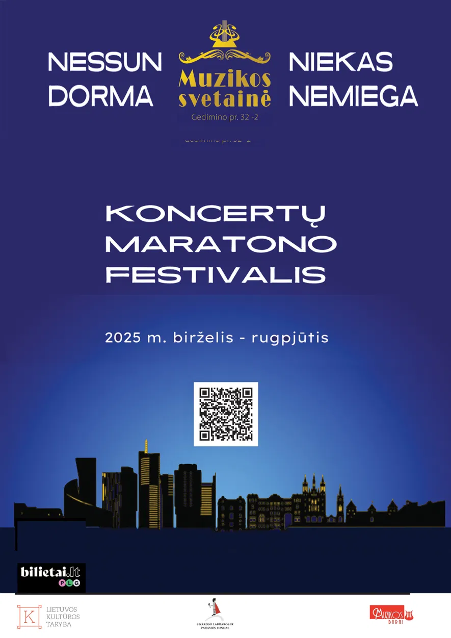 NESSUN DORMA... NIEKAS NEMIEGA... NESSUN DORMA... NIEKAS NEMIEGA...