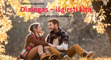 Dirbtuvės poroms „Dialogas – išgirsti kitą“