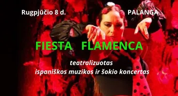Teatralizuotas ispaniškos muzikos ir šokio koncertas Fiesta Flamenca