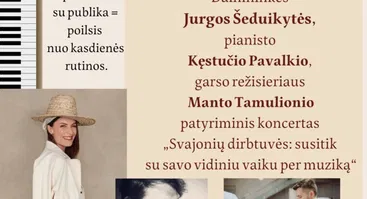 Jurgos Šeduikytės ir grupės patyriminis koncertas 