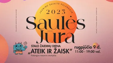 Stalo žaidimų diena „Ateik ir žaisk“ Palangoje