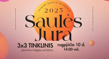 Jaunimo 3x3 tinklinio mėgėjų varžybos | „Saulės jūra“ 2025